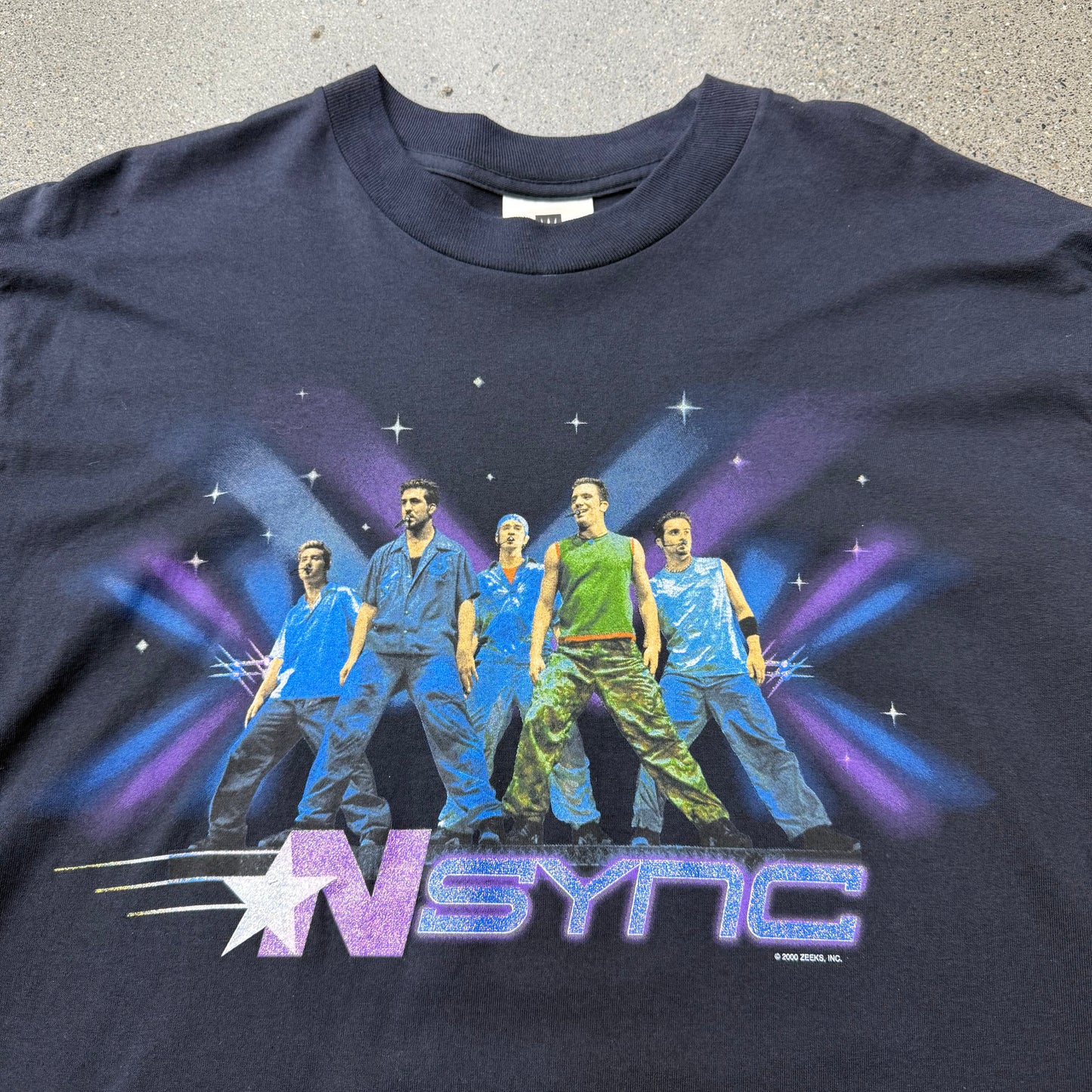 2000 NSYNC Tour Tee SZ L