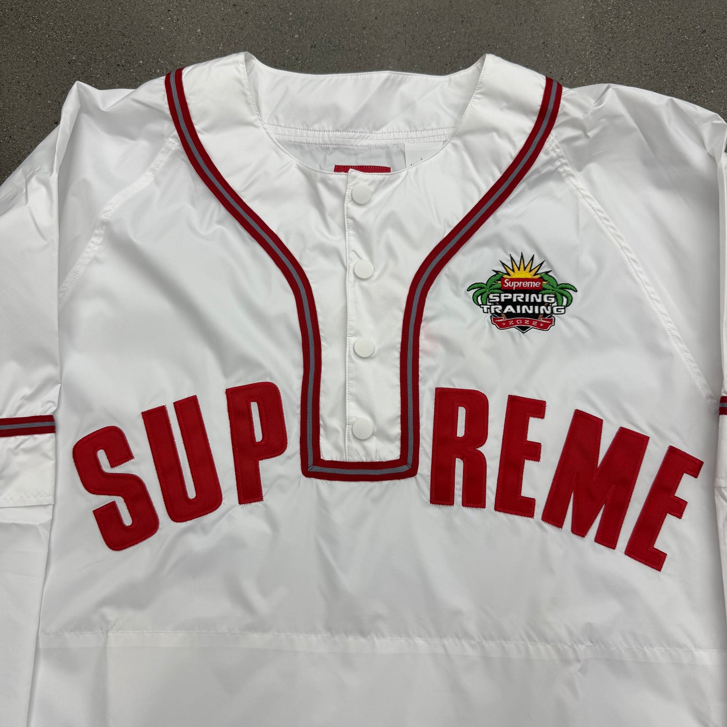 Supreme Spring Training Windbreaker Jersey SZ XL (NEW)