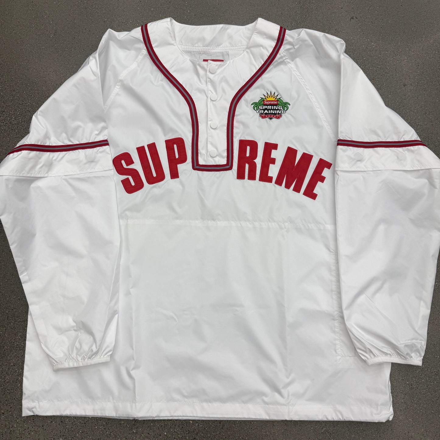 Supreme Spring Training Windbreaker Jersey SZ XL (NEW)
