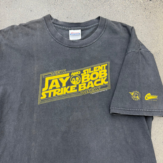 2001 Jay and Silent Bob Strike Back Movie Promo Tee SZ XL