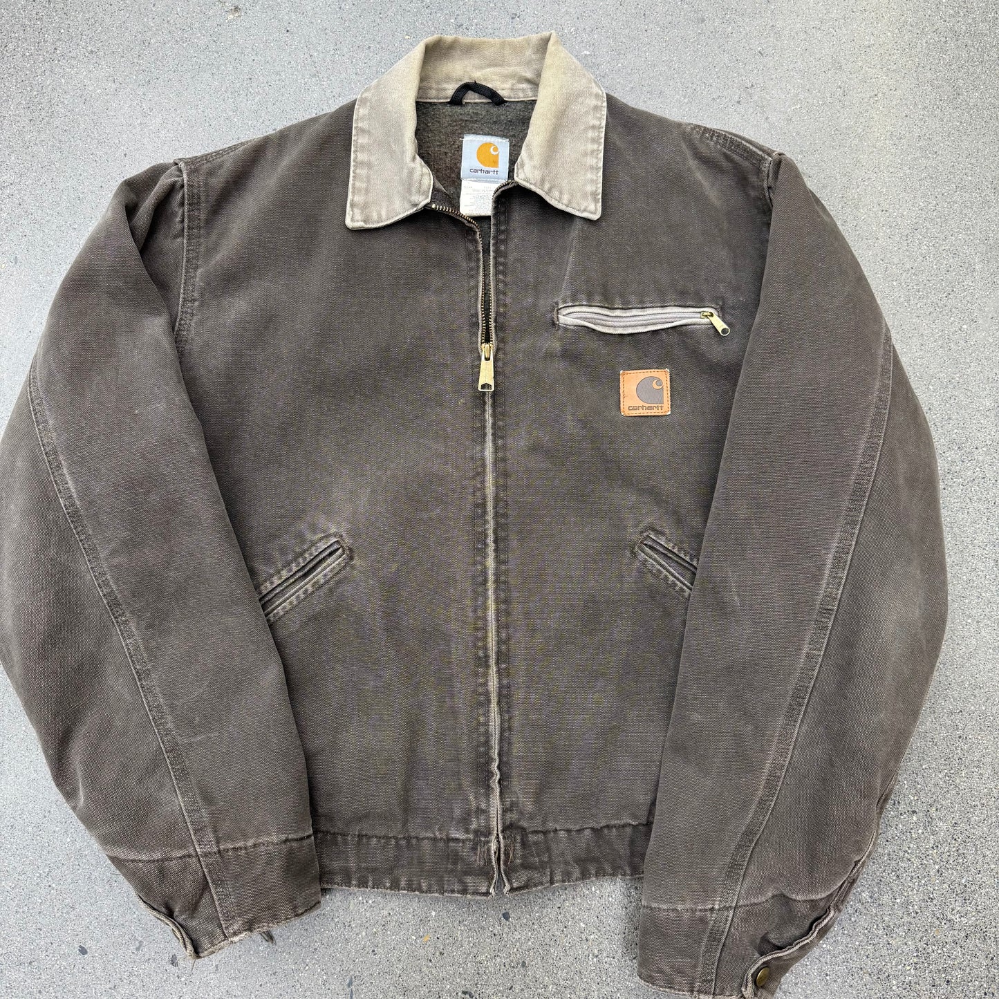 2001 Carhartt Detroit Blanket Lined Jacket SZ Medium