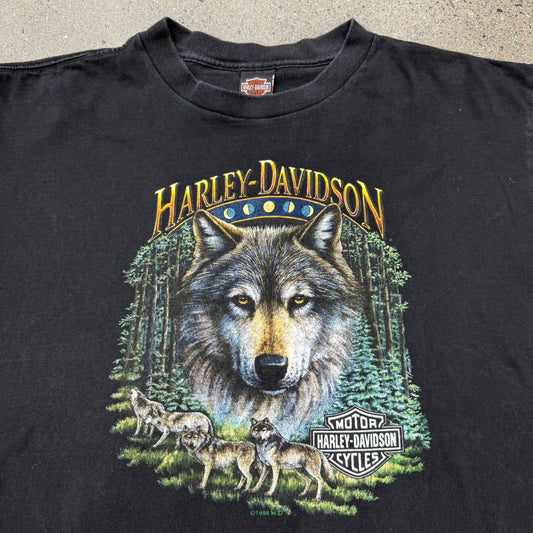 1998 Harley Wolfpack Tee SZ XL