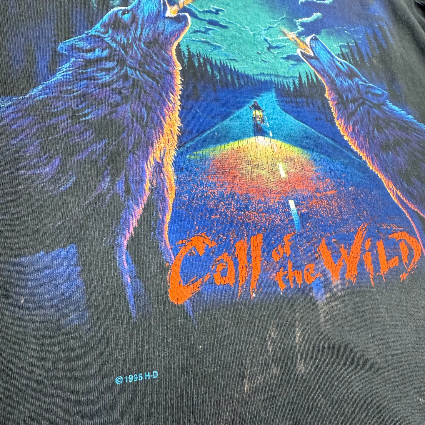 1995 Harley Call of The Wind Tee SZ Medium