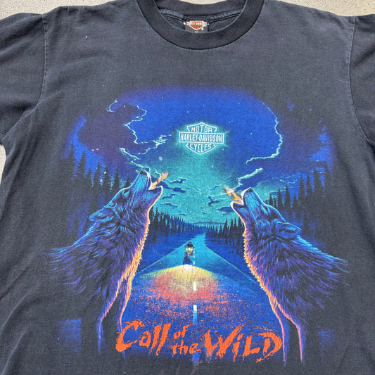 1995 Harley Call of The Wind Tee SZ Medium