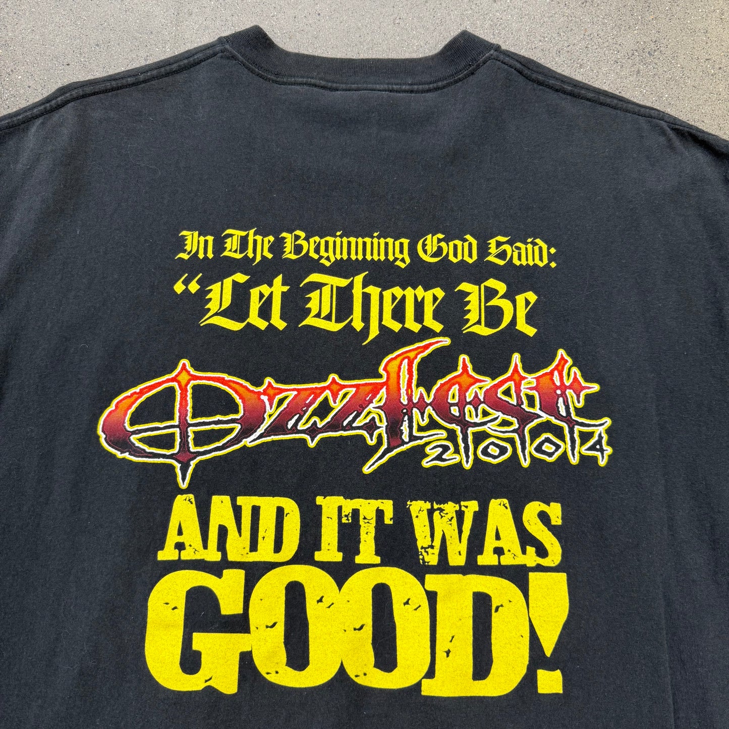 2004 Ozzfest Passion of The Ozzy Tee SZ XL