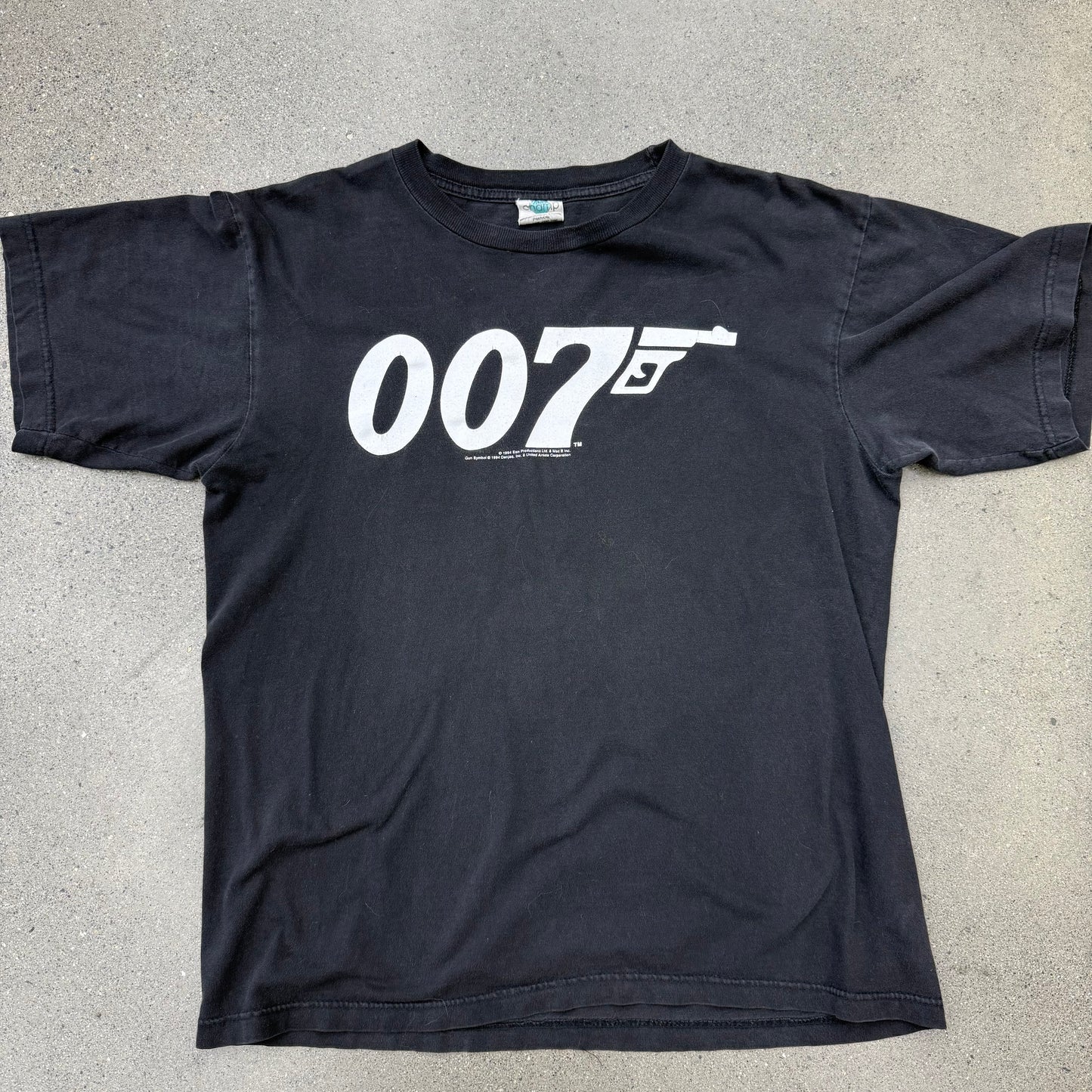 1994 James Bond 007 Logo Movie Promo Tee SZ Large