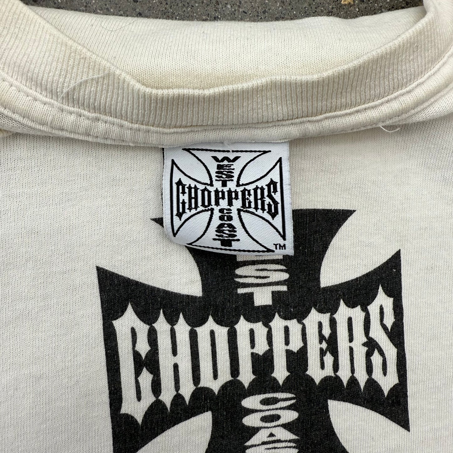 90s West Coast Choppers Tee SZ Large