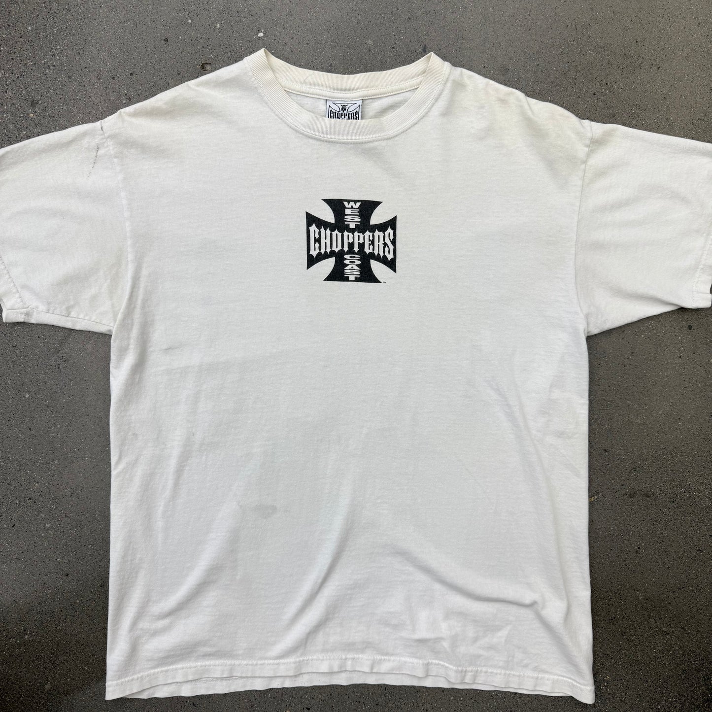 90s West Coast Choppers Tee SZ Large