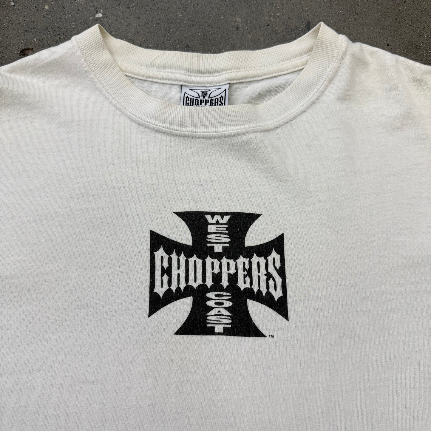 90s West Coast Choppers Tee SZ Large
