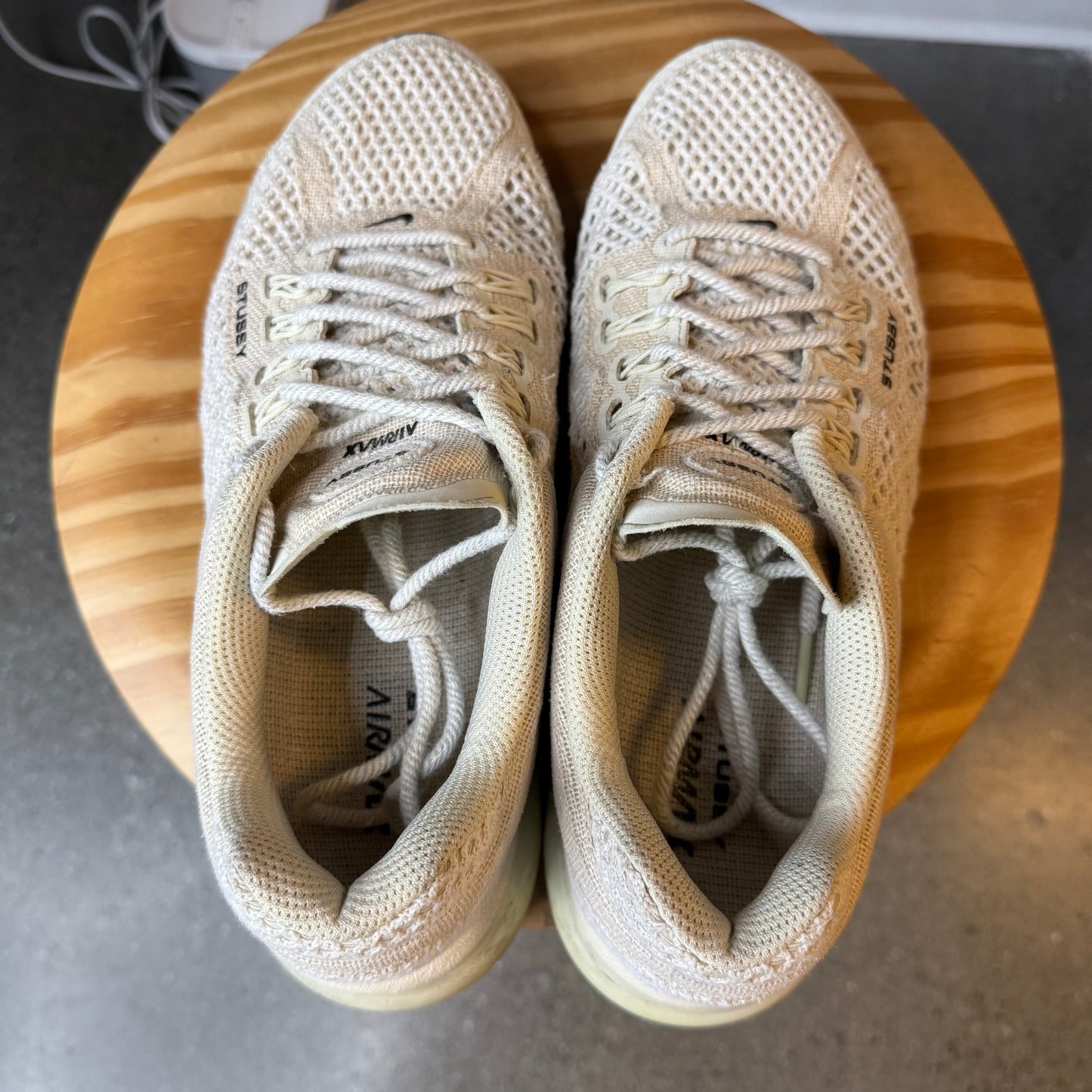 (PRE-OWNED) Stussy Air Max Fossil SZ 10.5