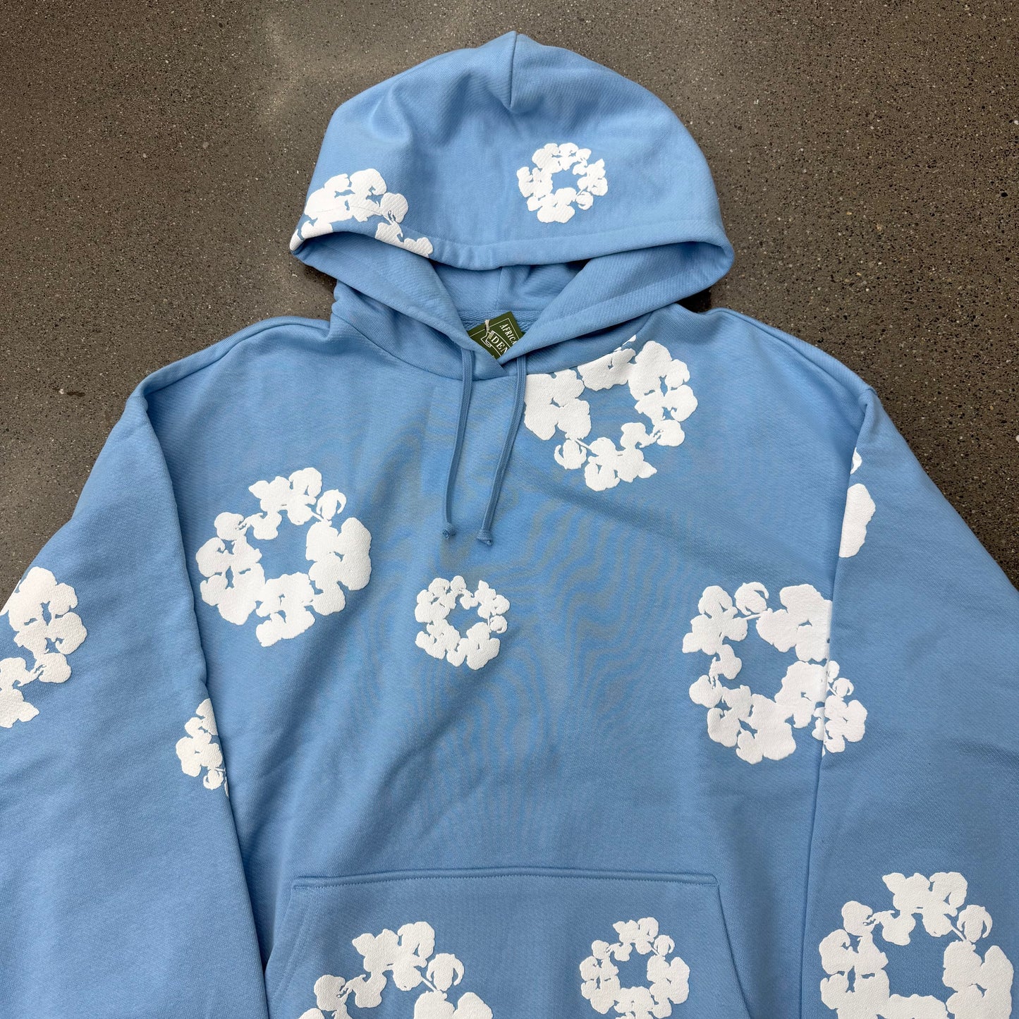 Denim Tears Powder Blue Hoodie SZ XL