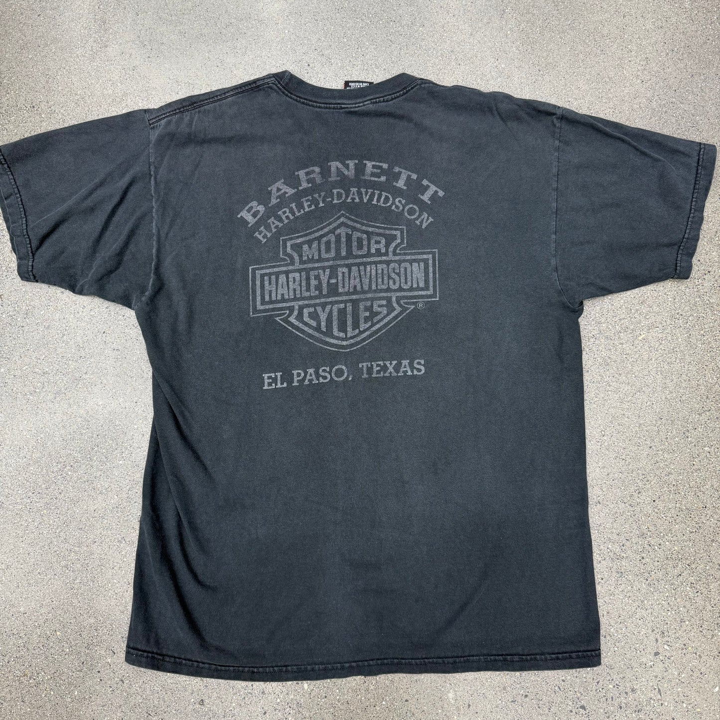 2002 Harley "Fat Boy" EL Paso Tee SZ XL