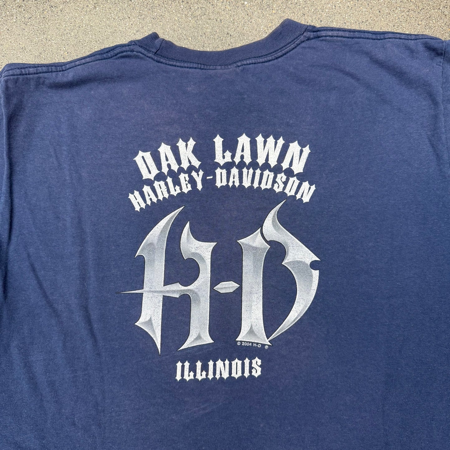 2006 Ride with the Finest Eagle Front Hit Tee SZ Large