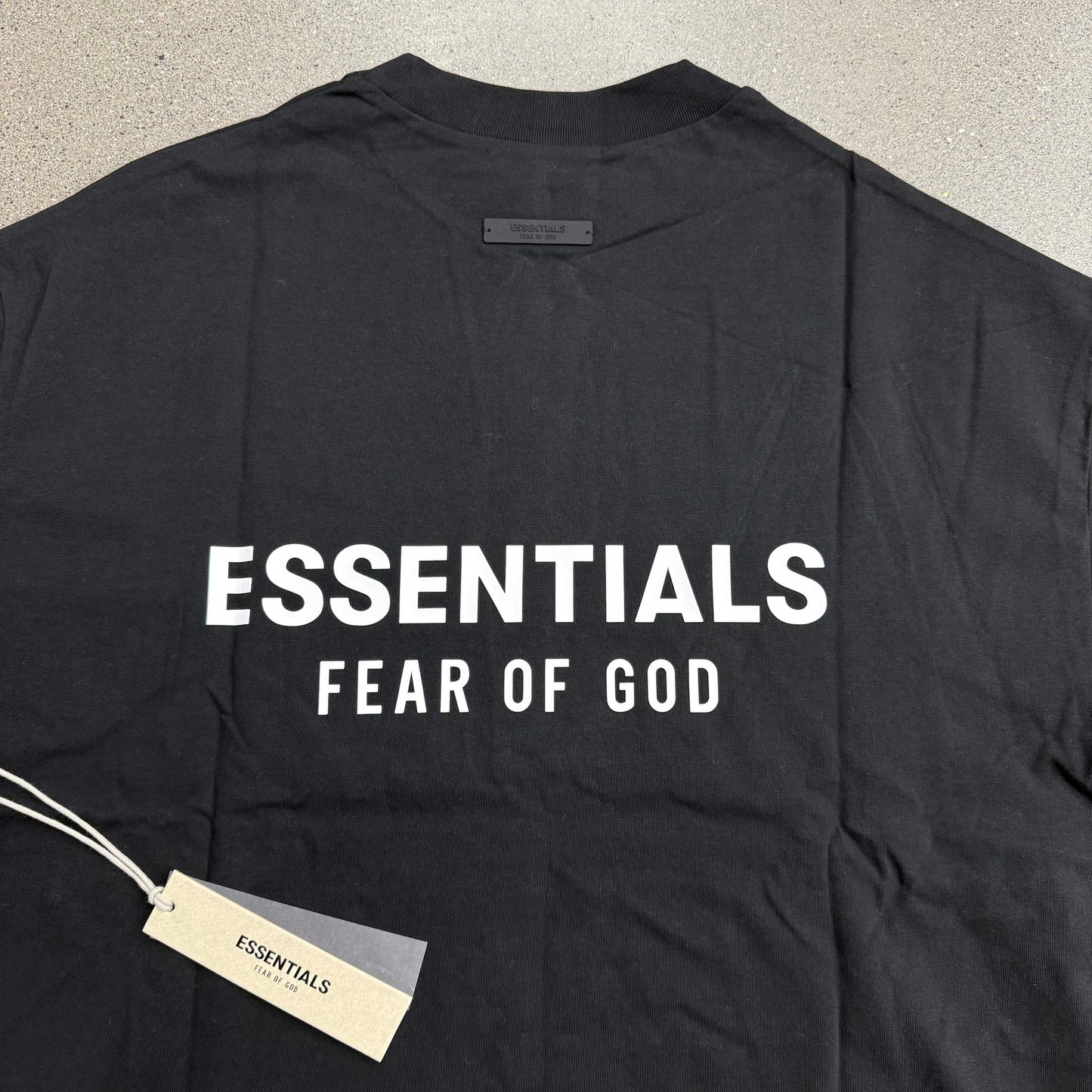 Fear of God Essentials Tee Black White FW24 (Multiple Sizes)