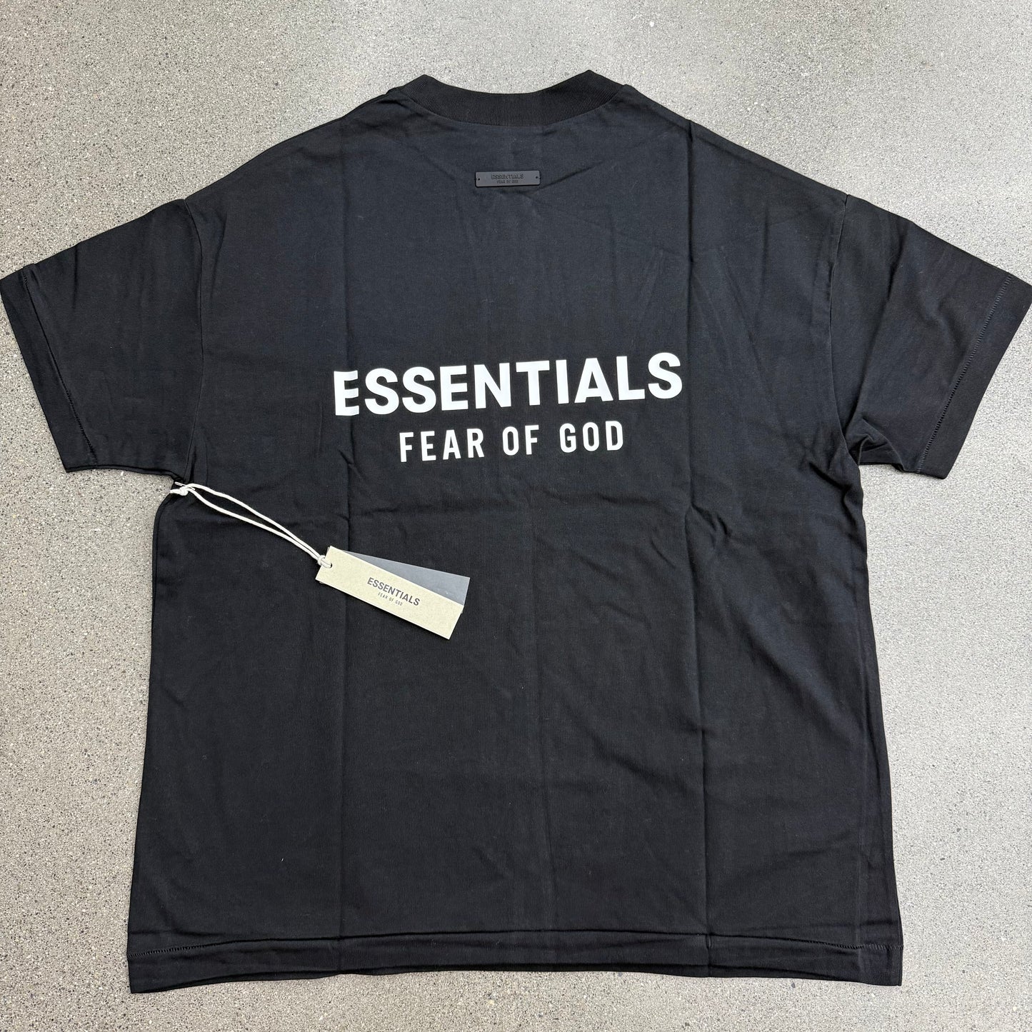 Fear of God Essentials Tee Black White FW24 (Multiple Sizes)