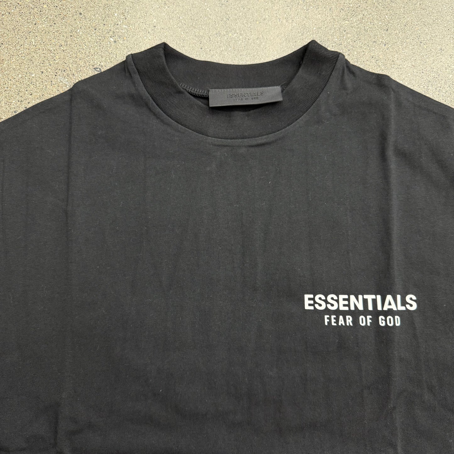 Fear of God Essentials Tee Black White FW24 (Multiple Sizes)