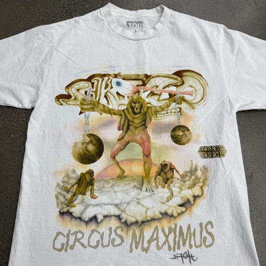 Travis Scott Utopia Tee Circus Maximus SZ Large