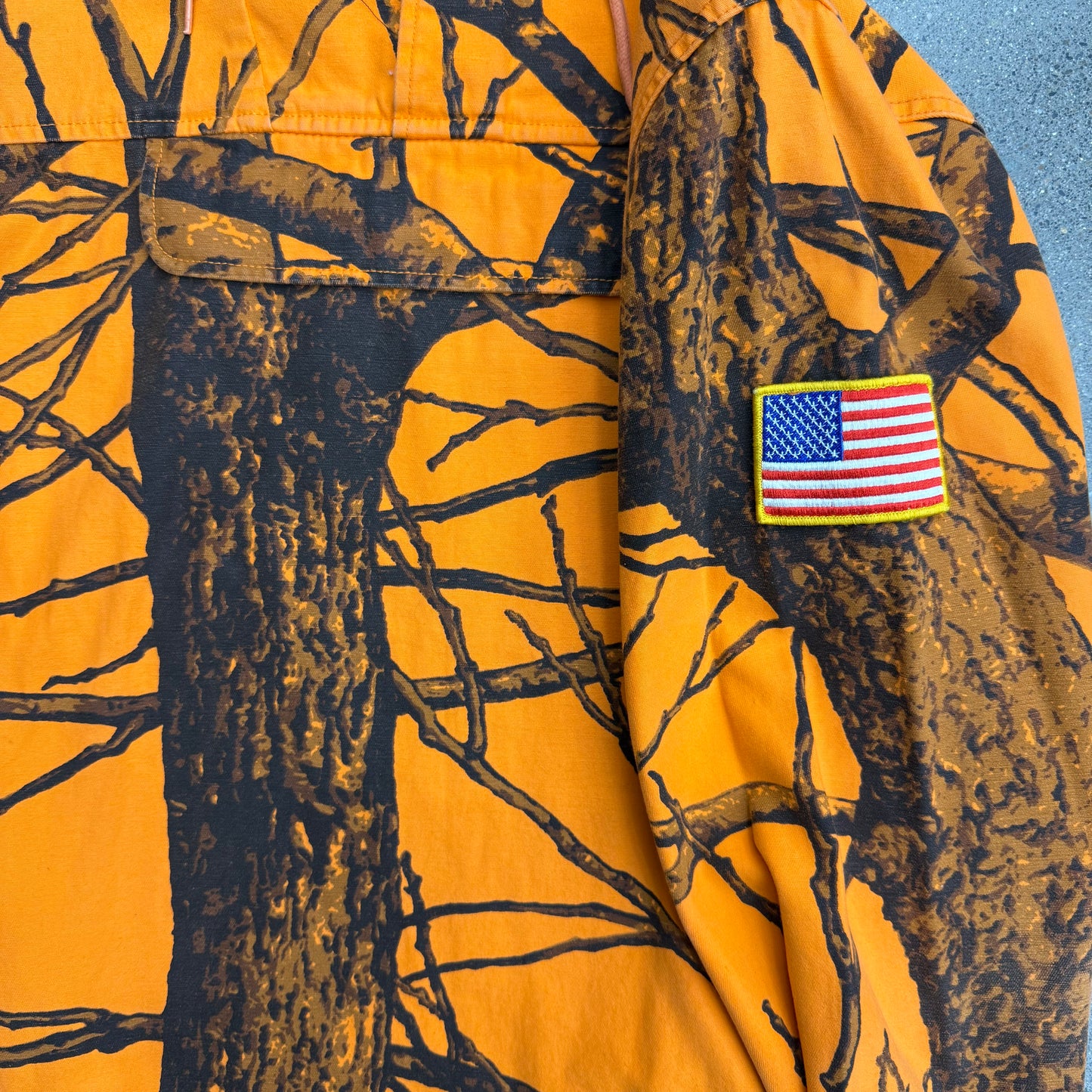 Supreme FW12 Orange Tree Camo Field Pullover