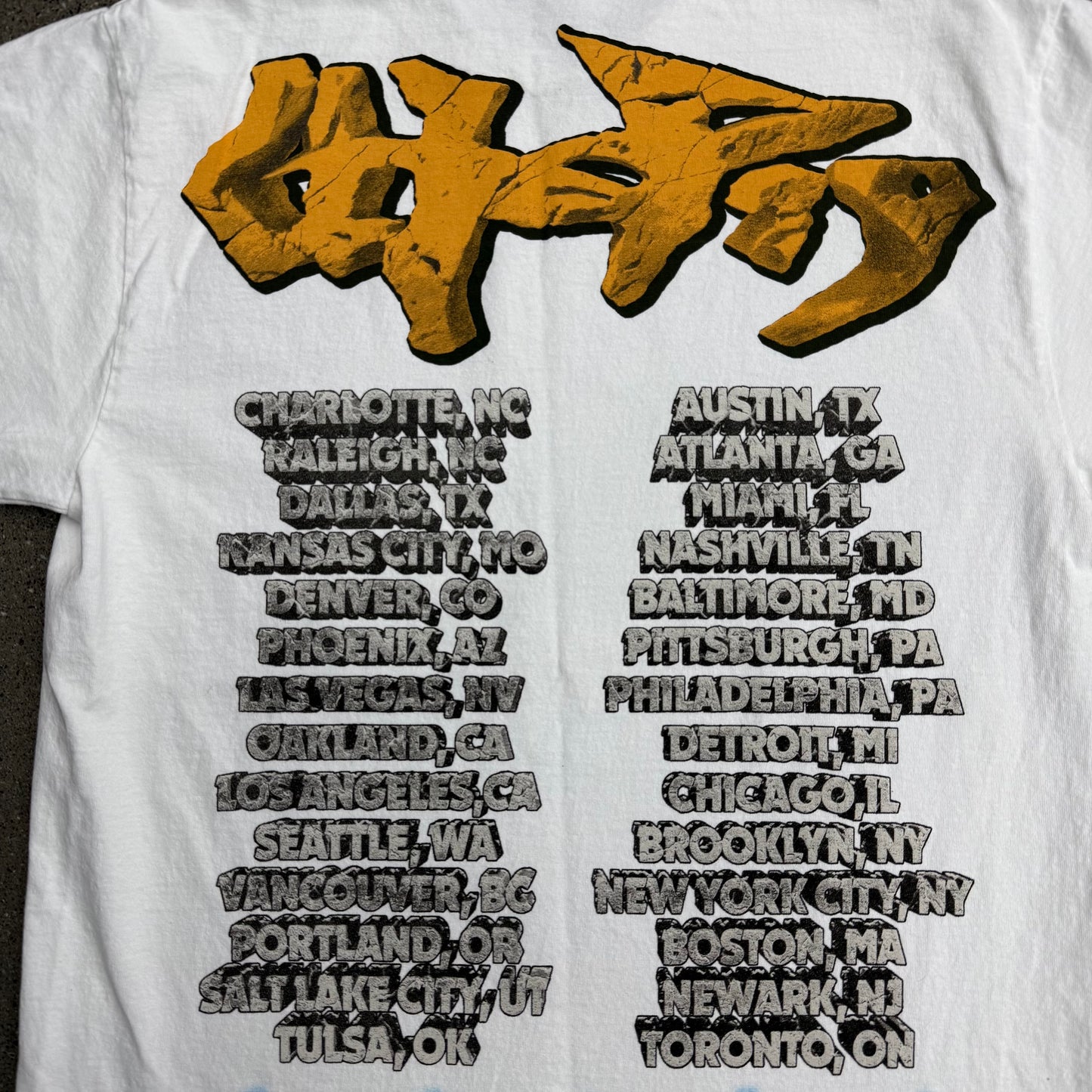 Travis Scott Utopia Tee Circus Maximus SZ Large