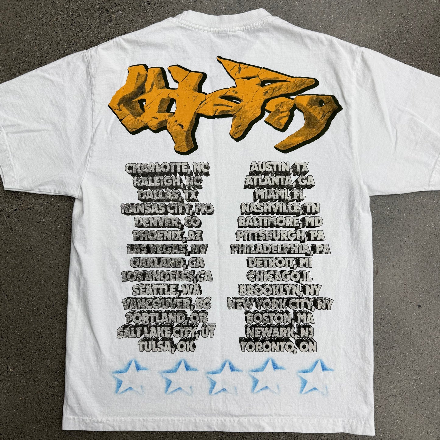 Travis Scott Utopia Tee Circus Maximus SZ Large