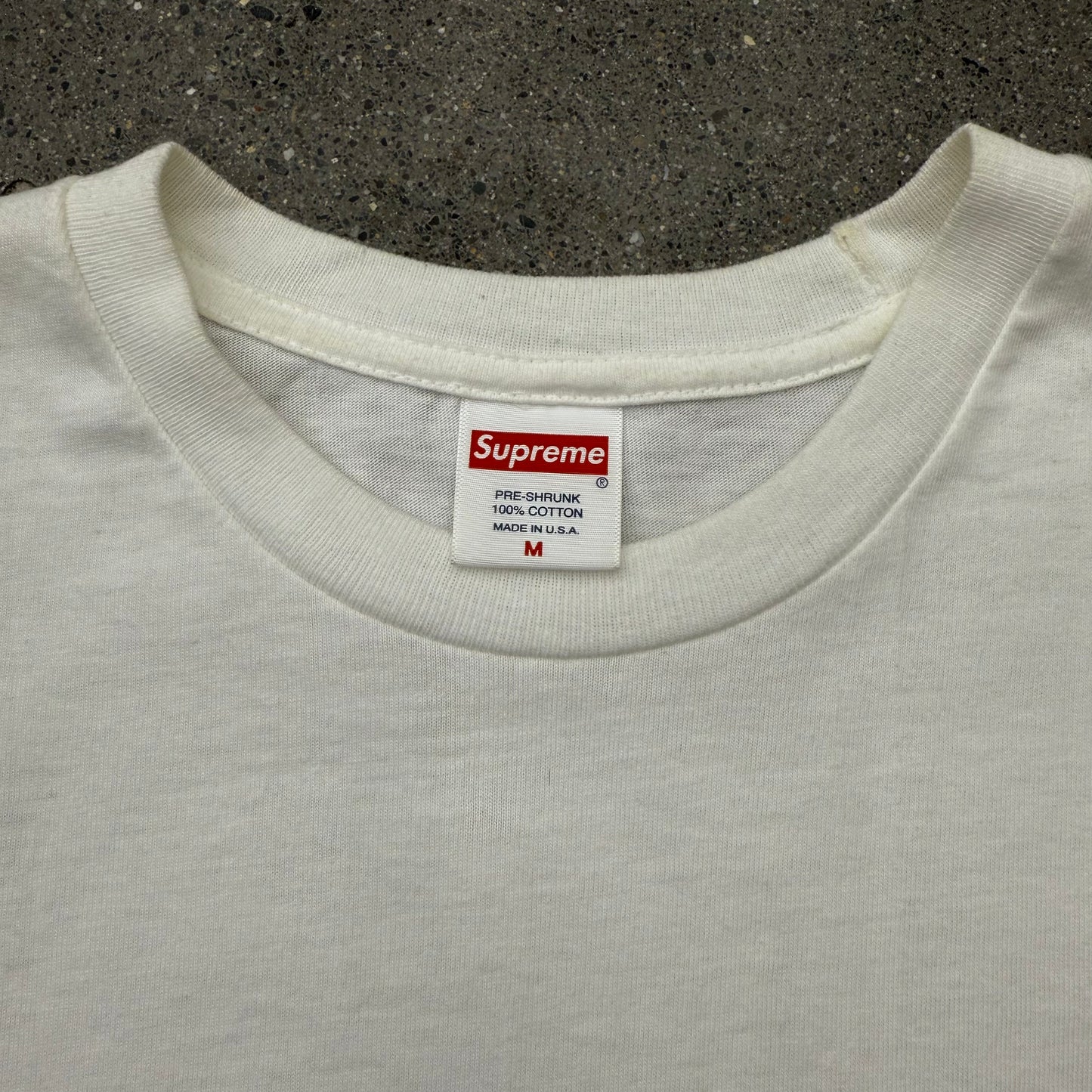 Tiffany Box Logo Supreme Tee SZ M