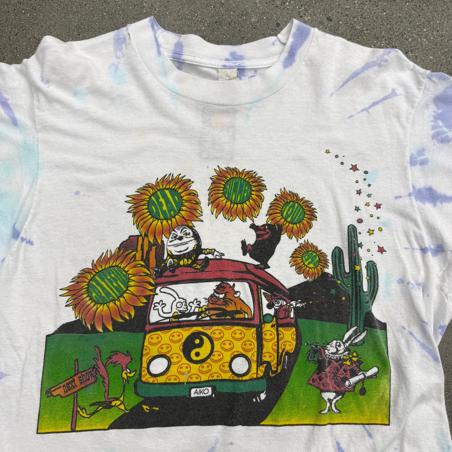 1994 Grateful Dead Tour Bus Tee SZ S/M