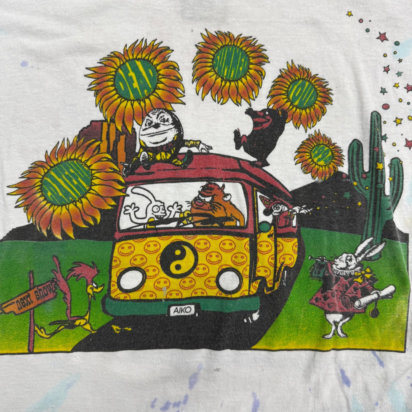 1994 Grateful Dead Tour Bus Tee SZ S/M