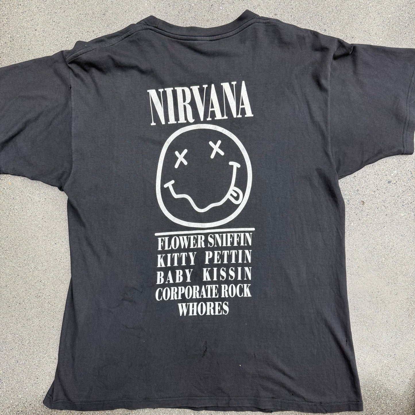1998 Nirvana Euro Tee SZ XL