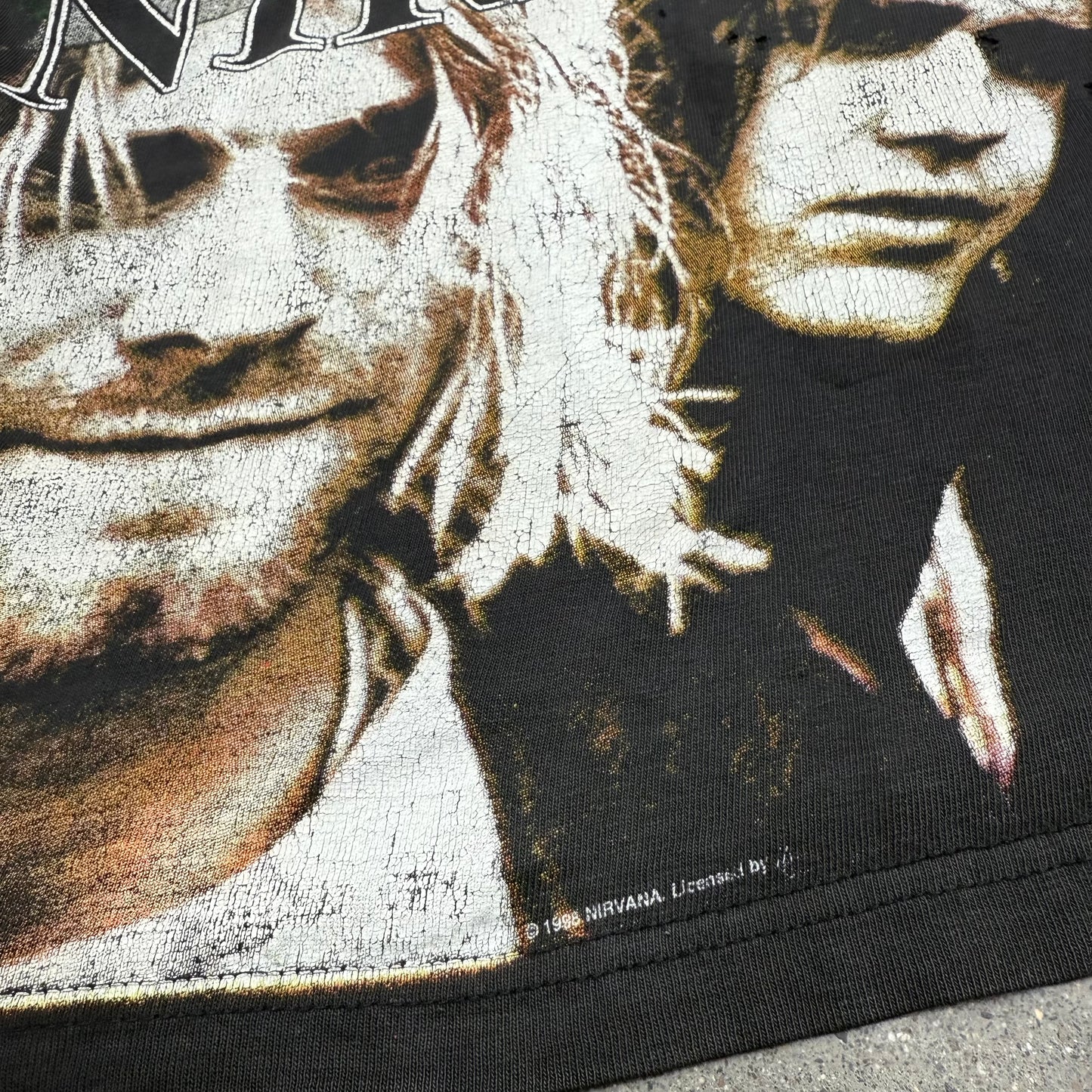 1998 Nirvana Euro Tee SZ XL