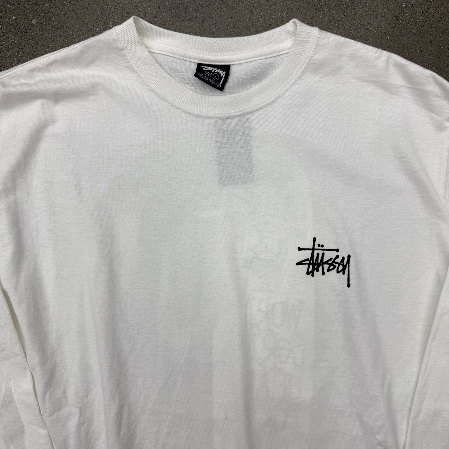 Stussy Storme DeLaverie L/S Tee SZ L