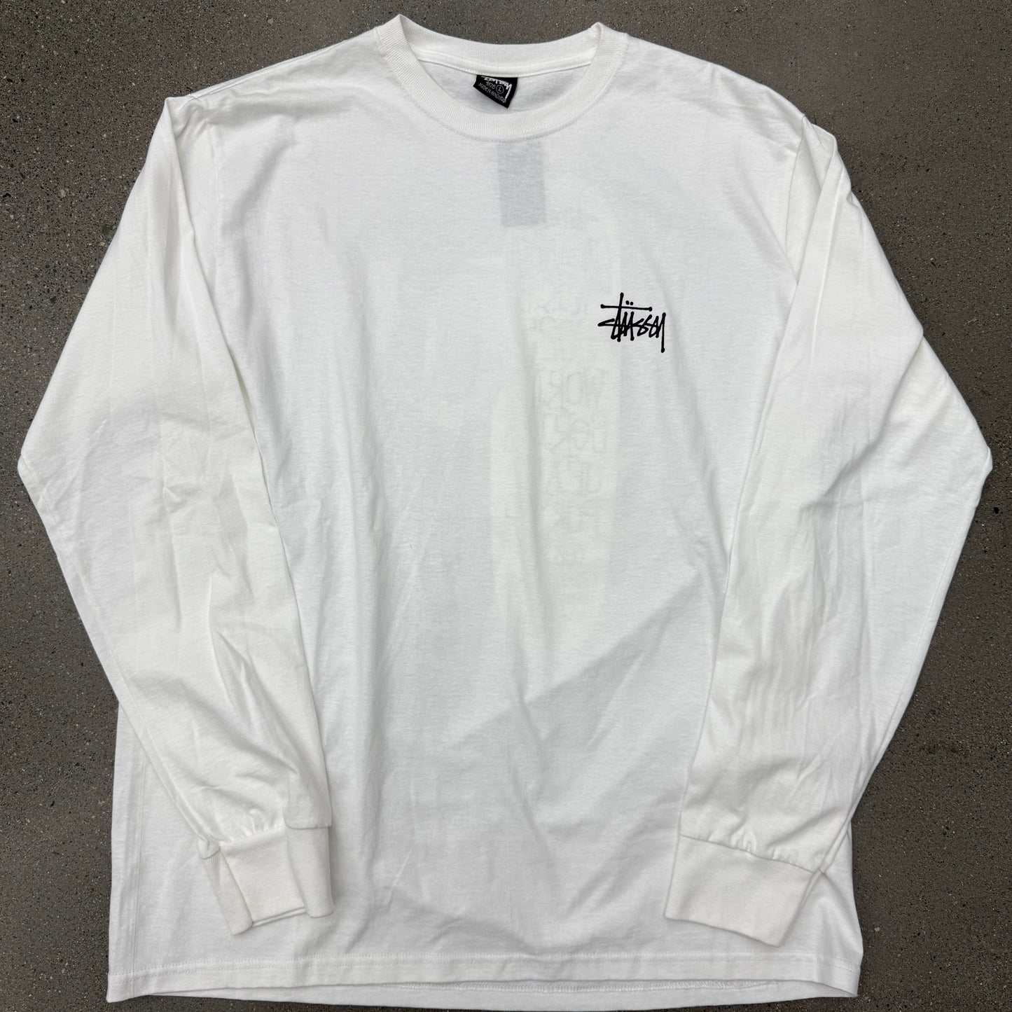 Stussy Storme DeLaverie L/S Tee SZ L