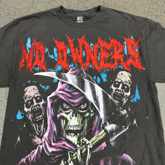 No Owners Grim Reaper Tee SZ L