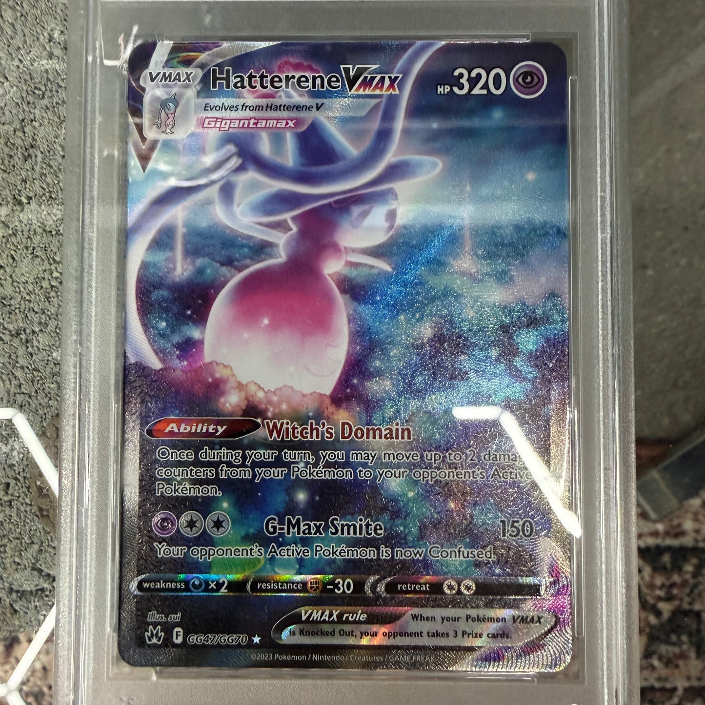 Hatterene VMAX Crown Zenith PSA 10