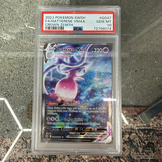 Hatterene VMAX Crown Zenith PSA 10