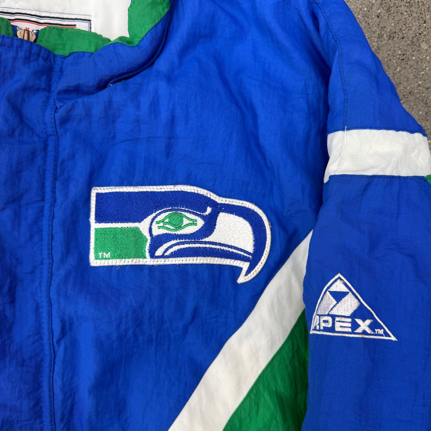 90s Seattle Seahawks Apex Jacket SZ Large