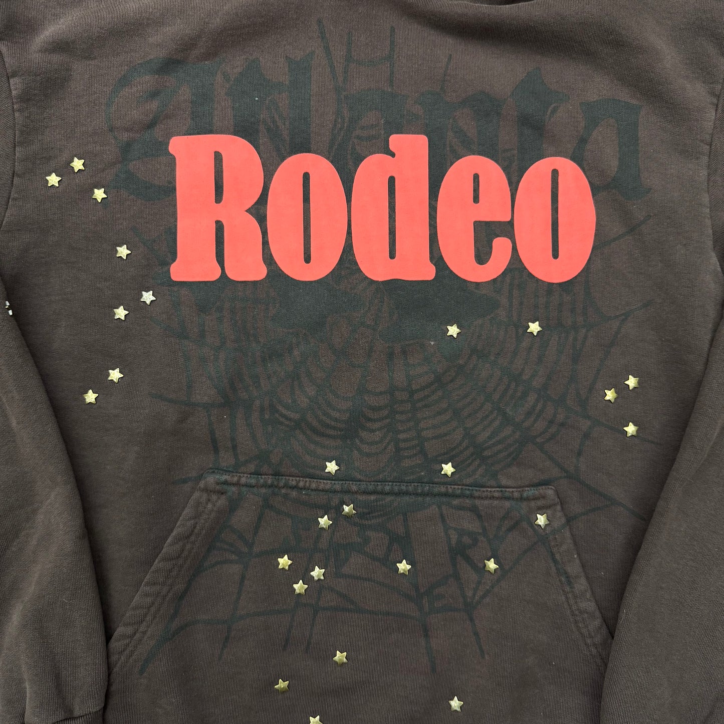 Travis Scott x Sp5der Rodeo Hoodie SZ Medium