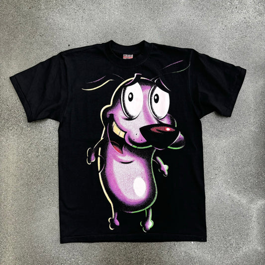 Courage The Cowardly Dog Tee SZ L