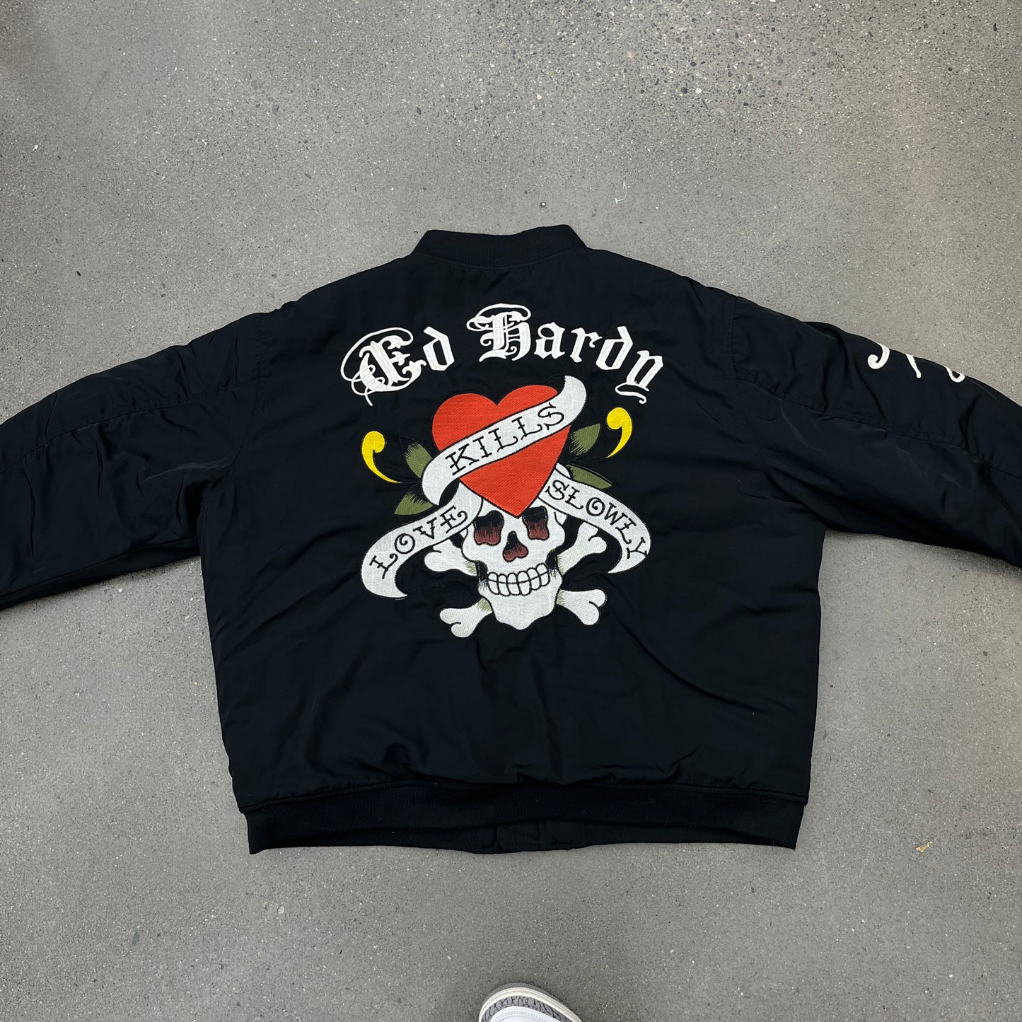 Ed Hardy Bomber Jacket SZ XL