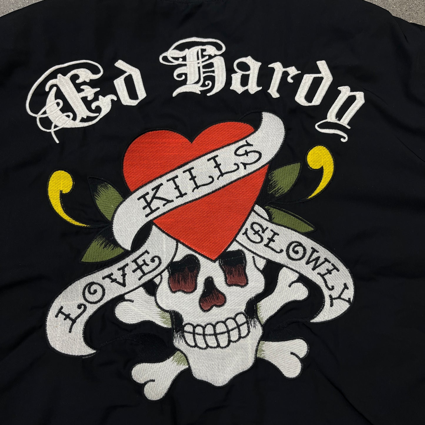 Ed Hardy Bomber Jacket SZ XL