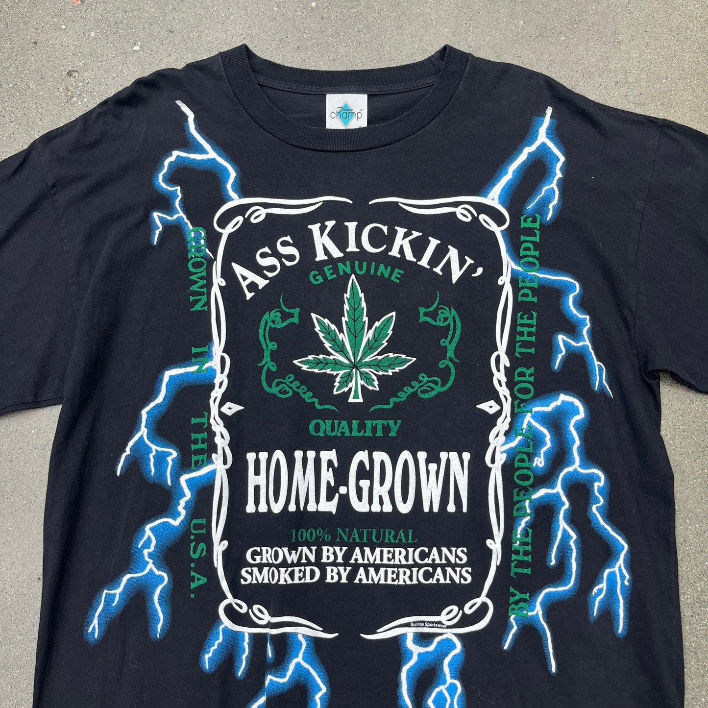 American Thunder Home Grown Weed SZ XL