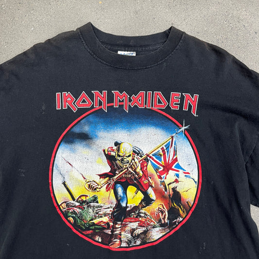 2002 Iron Maiden The Trooper Tee SZ L