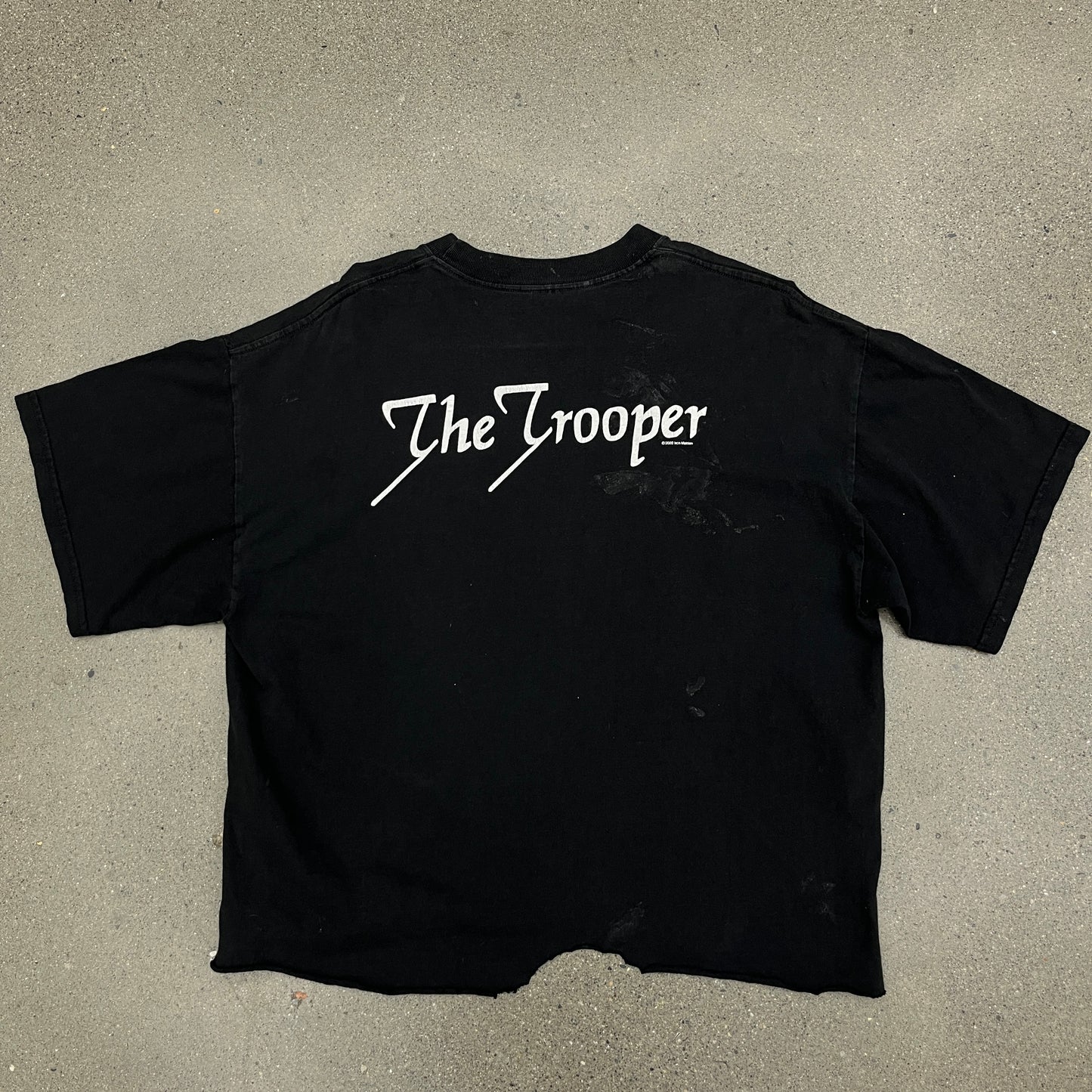 2002 Iron Maiden The Trooper Tee SZ L