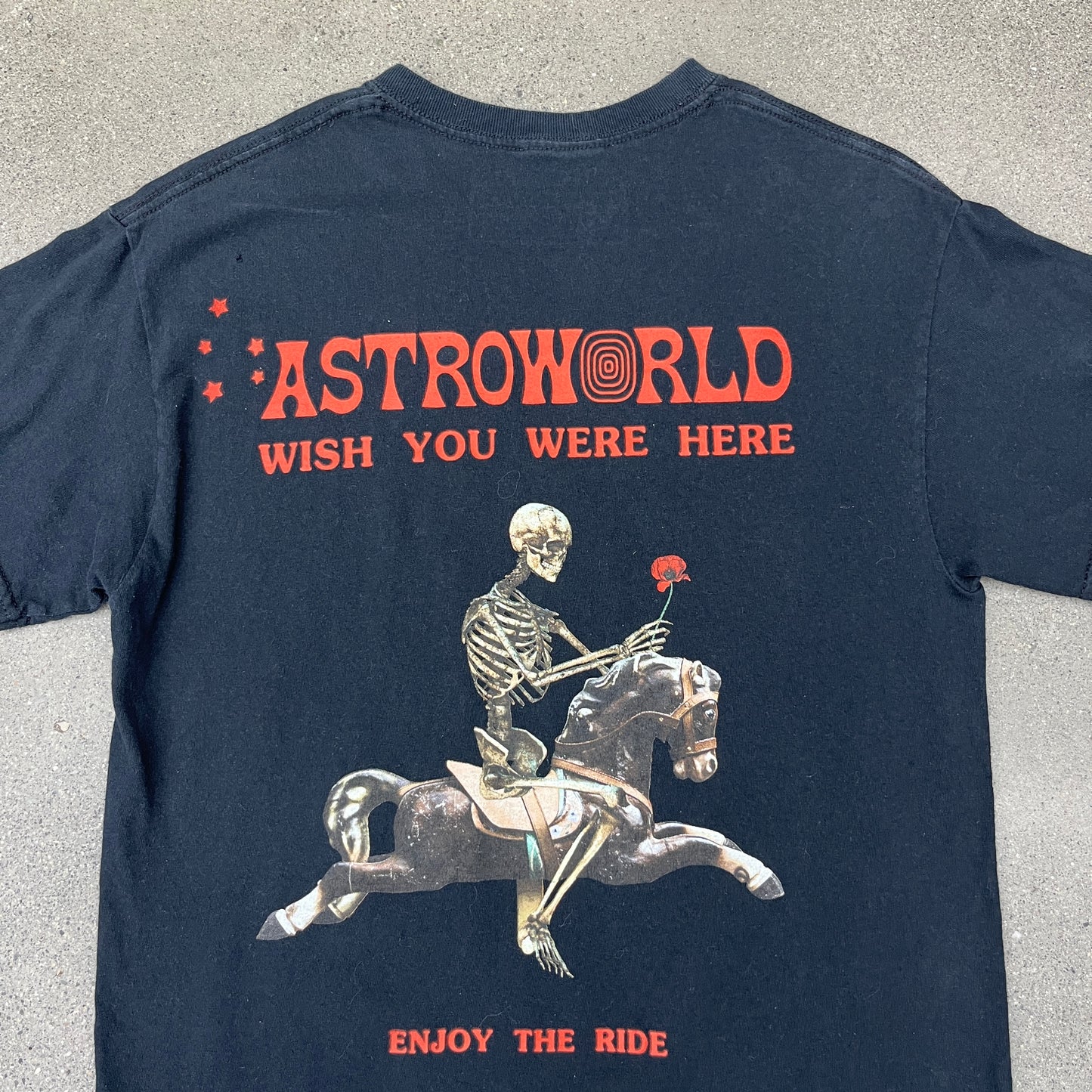 Astroworld Enjoy The Ride Tour Tee SZ M