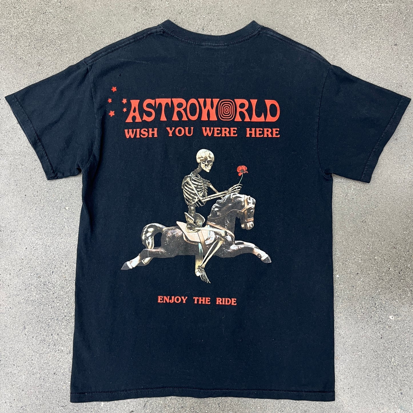 Astroworld Enjoy The Ride Tour Tee SZ M