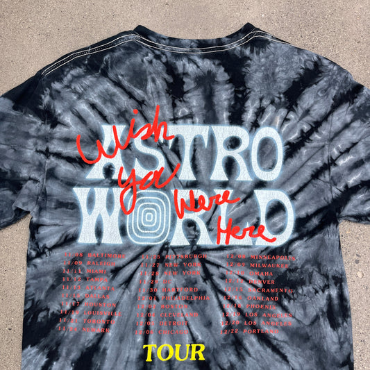 Astroworld ByStanders Tie Die Tee SZ M