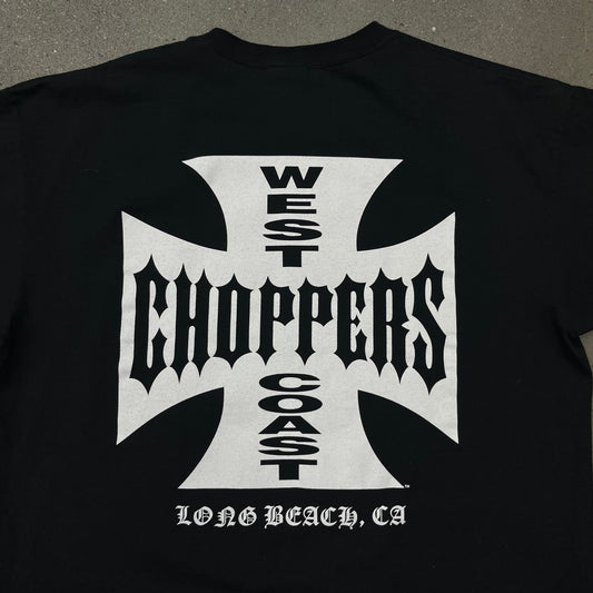 90s West Coast Choppers Black Tee SZ XL