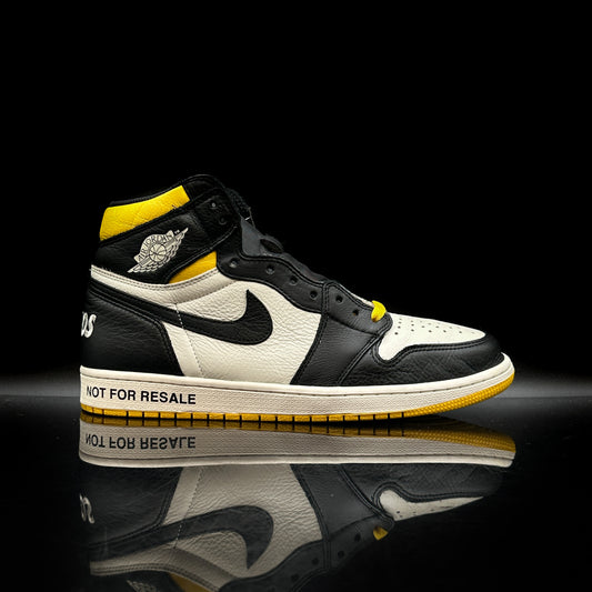 PRE-OWNED Jordan 1 Not For Resale Yellow SZ 12