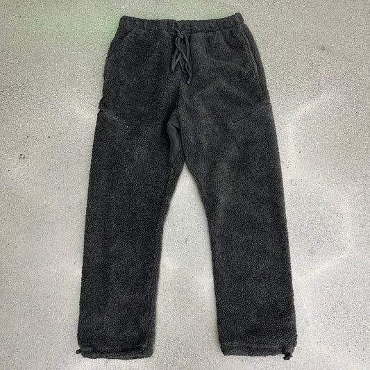 Fear of God Essentials Sherpa Black Sweats SZ M