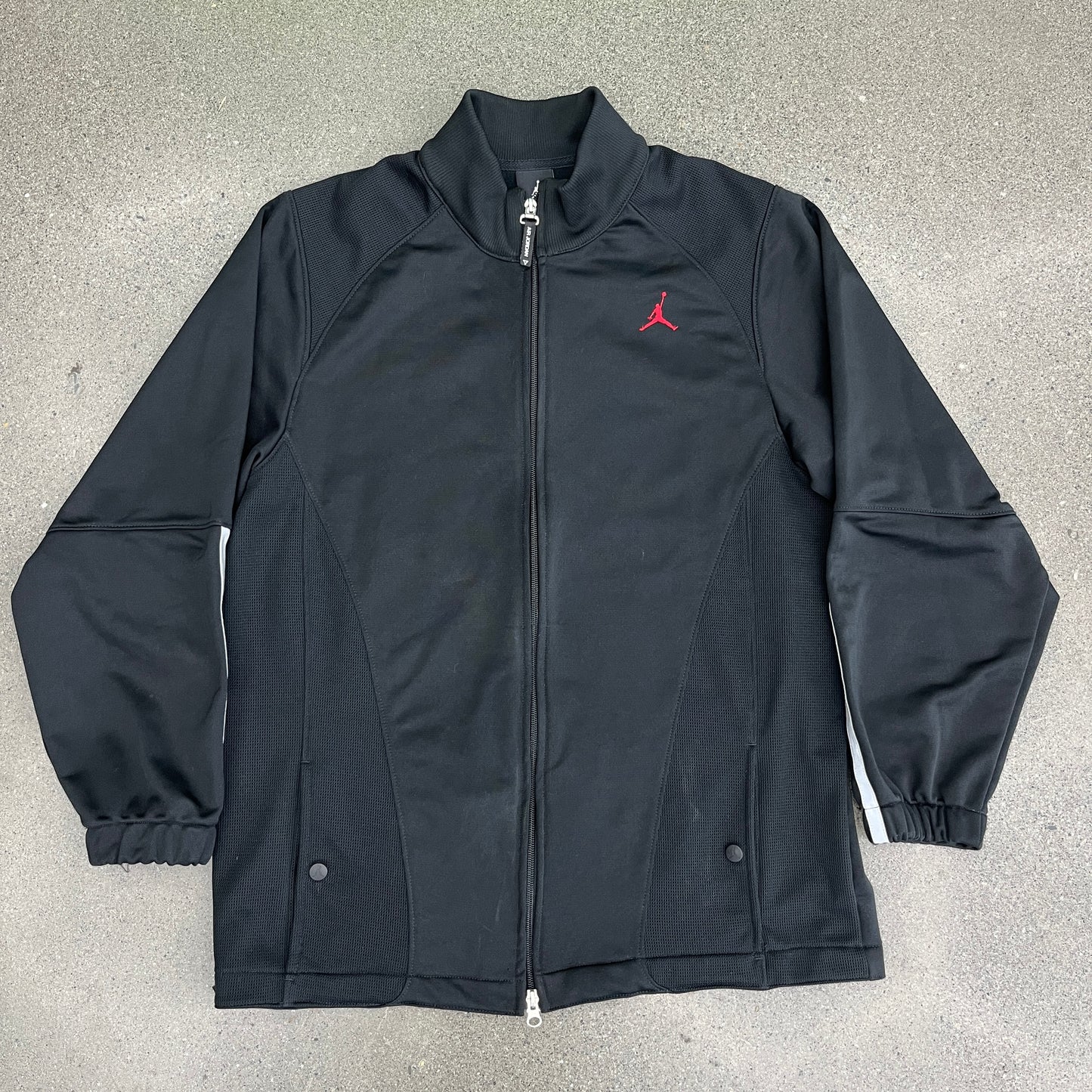 Jordan Flight Zip Up Jacket Black SZ M