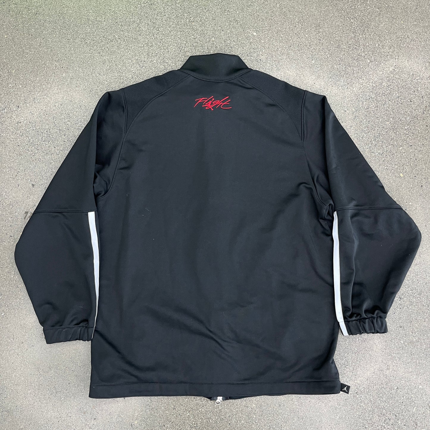 Jordan Flight Zip Up Jacket Black SZ M